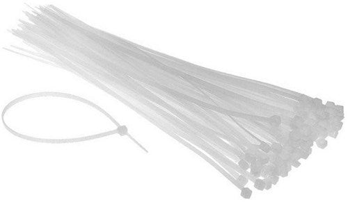 Orno kabelbinder 2,5x200 mm gennemsigtig taske (100) - 4113402