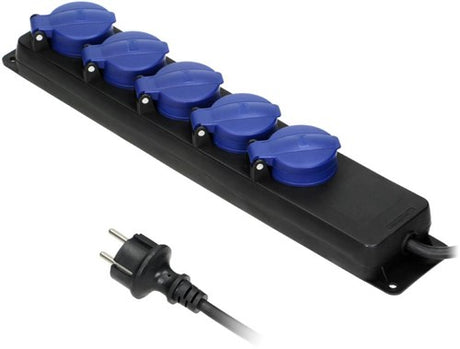 Orno swd tcd sort ip44 h05 3x1,5qmm 3m 5v med ventil - 6871973