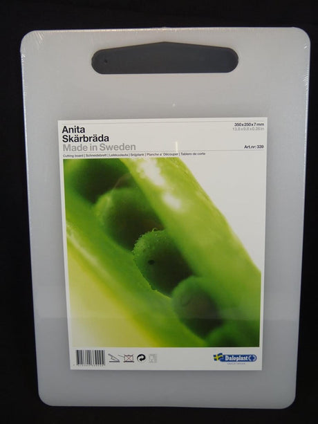 Plast skærebræt anita natur 35x25cm