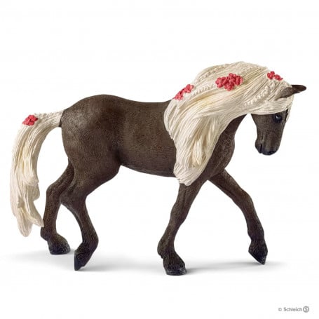 Schleich hesteklub - rocky mountain horse hoppehesteshow - legefigur - børnelegetøj til drenge og piger - 5 til 12 år