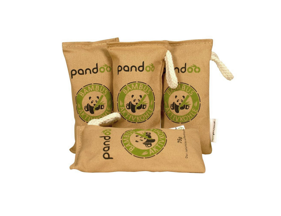 Pandoo luftfrisker - bambuskul - 4 x 75g