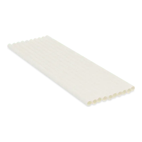 Papirsugerør hvide (230 x 8 mm)