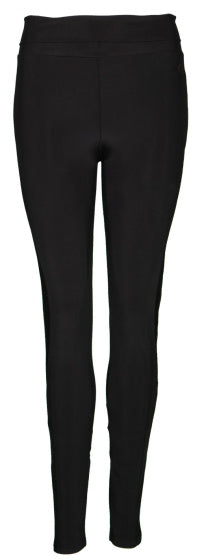 Papillon stramme sports legging damer sort størrelse m
