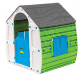 Paradiso Toys Speelhuis Sommer 102 x 90 cm grøn grå blå