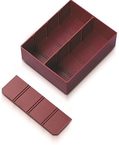 Parat middenschot 110x36 polystyrol rood - 900.003.166 - 900003166