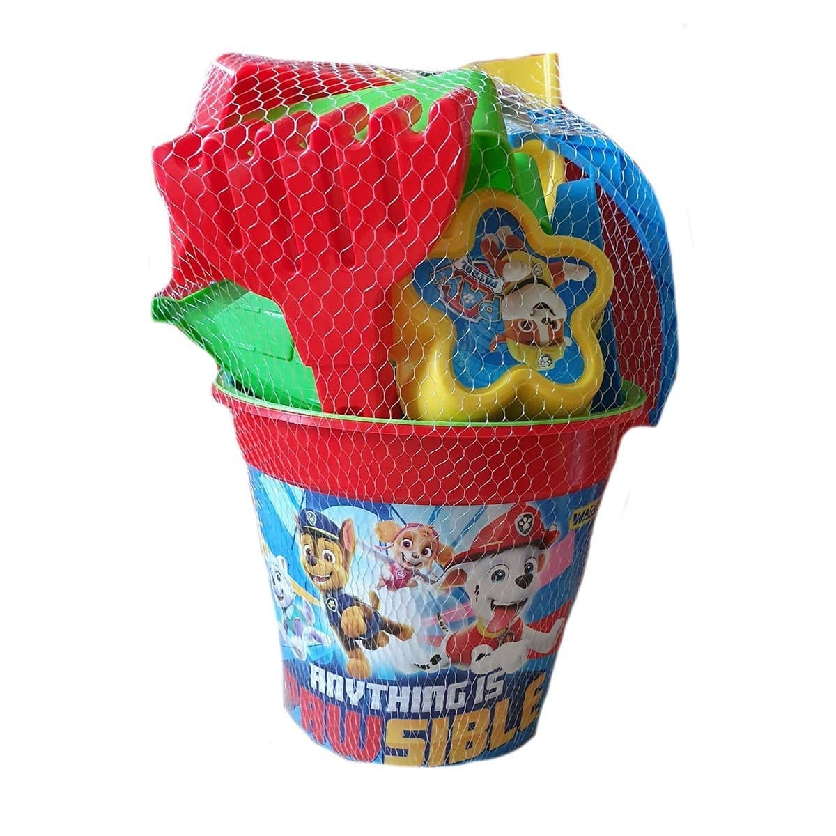 Jonotoys paw patrol strandspandsæt stort 9 stk.