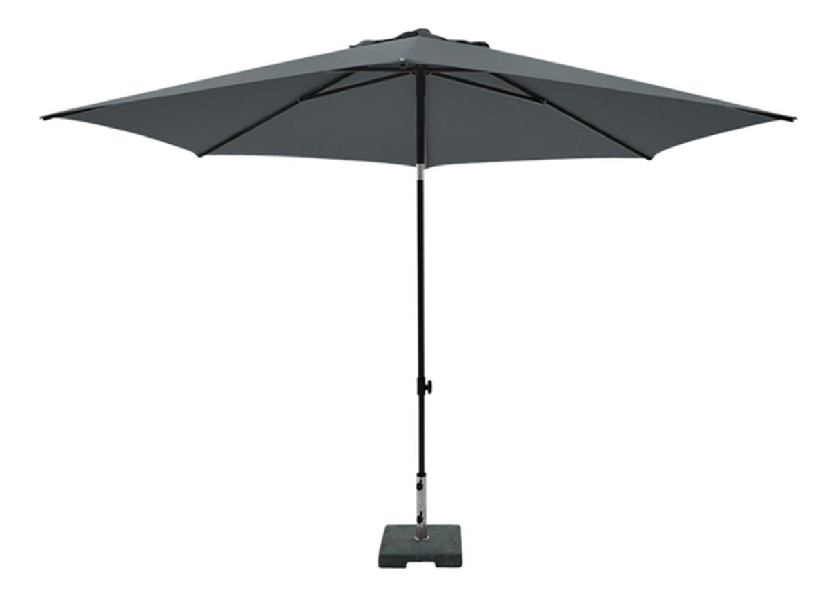 Madison parasol mykanos push-up 250cm grå