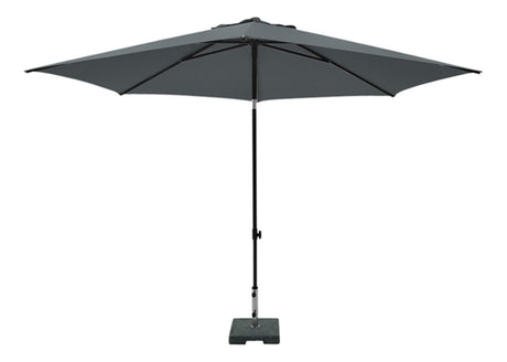 Madison parasol mykanos push-up 250cm grå