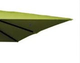 Madison parasol moraira push-up quad. 230x230cm med vippefunktion salviegrøn