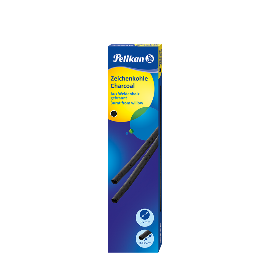 Pelikan trækul 4 stk