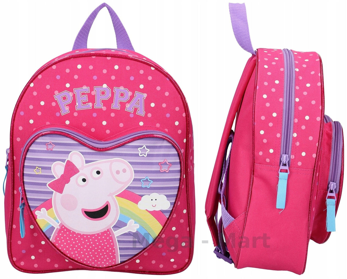 Otto simon peppa pig rygsæk med 2 rum