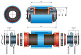 Fsa pf30 bb30 bundbeslag adapter