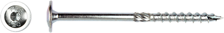 Pgb-europe pfs+ | pfs flenskophoutschroef t30 ø 6x160 zn | 100 st - pfettg001006001603