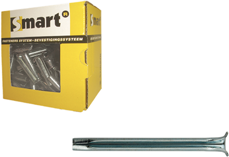 Pgb-europe smart | spanhuls in gehard veerstaal 8x150 zn | 50 st sm00ea001080150e