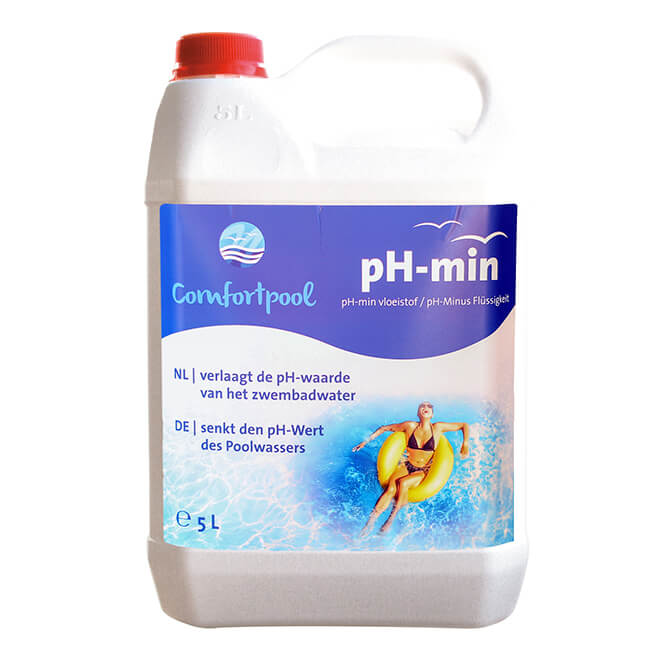 Komfortpool pH-min-væske 5L