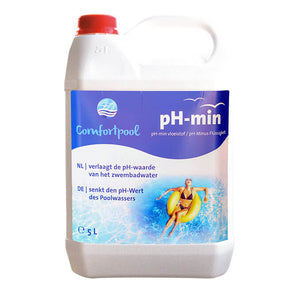 Komfortpool pH-min-væske 5L