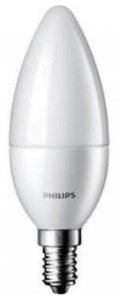Philips led kaars e14 7-60w 2700k mat - led3323