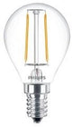 Philips LED bullet E14 2-25W 2700K filament klar blister - 5101502