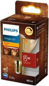 Philips led kogel e14 2,6w-20w 2000k filament gold dimbaar blister - 5101507