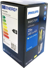 Philips led kogel e27 2,8-25w filament helder dimtone - led3286