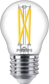 Philips led kogel e27 2,8-25w filament helder dimtone - led3286