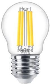 Philips LED bullet E27 3,4-40W 2700K glødetråd klar dæmpbar - LED3746