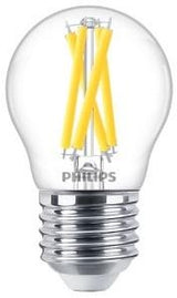 Philips led kogel e27 3,4-40w filament helder dimtone - led3747
