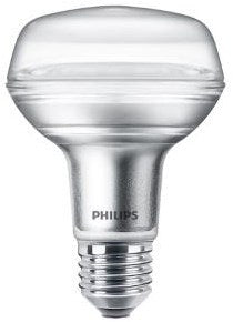 Philips led r80 e27 4-60w 2700k - led3311