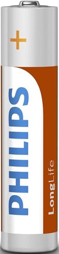 Philips r03 longlife aaa batteri 4 stk