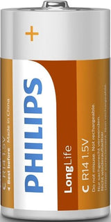 Philips longlife engelsk stang r14 bl.a2 3111010