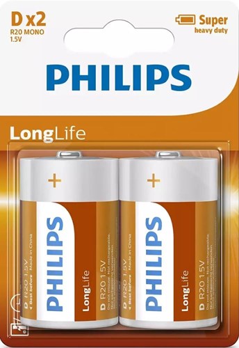 Philips Longlife Big Rod R20 D BL.A2 3111015