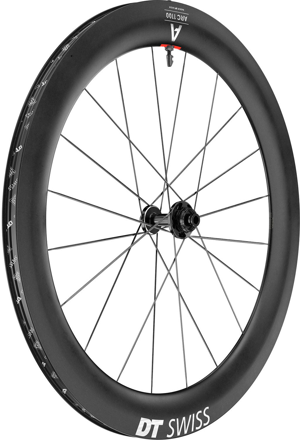 Dt swiss arc 1100 dicut® 65 28 disc cl carbon forhjul