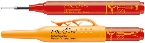 Pica 150 40 dybe hulmarkør | rød - pi15040