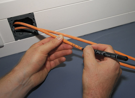 Pica 533 46 permanent pen | 0,7mm | rond | zwart | 10 stuks - pi53346