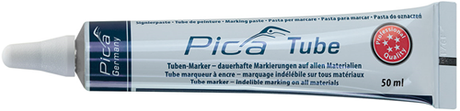 Pica 575 52 tube markeerpasta | wit | 50ml - pi57552