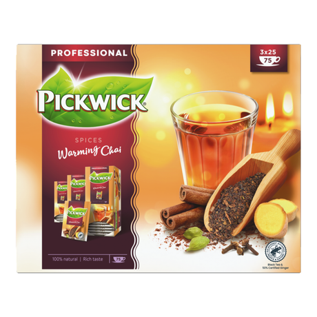 Pickwick professionel varmende chai (75x 2g)