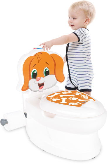 Pilsan Dog Educational Plaspot Wit Brown