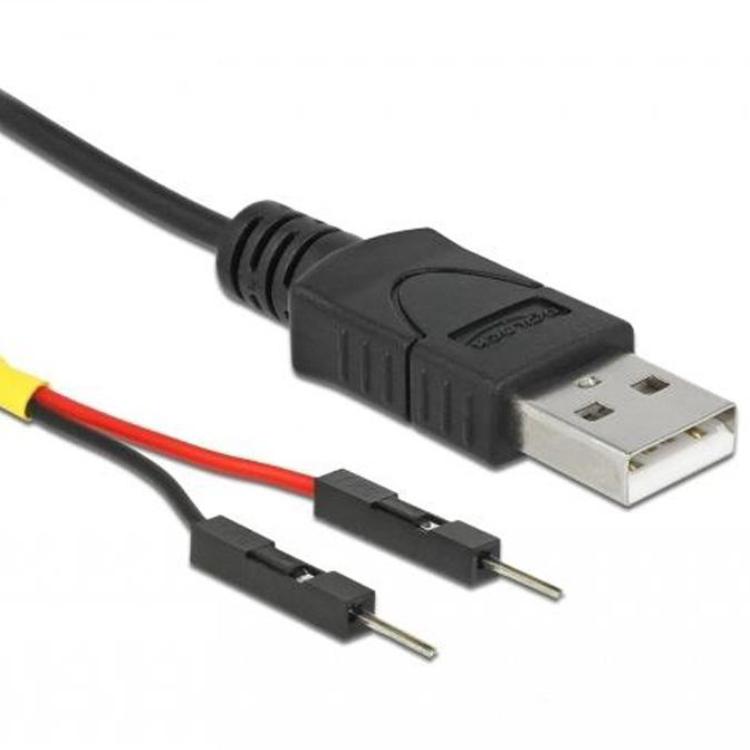 Fastgør header til USB A-kabel