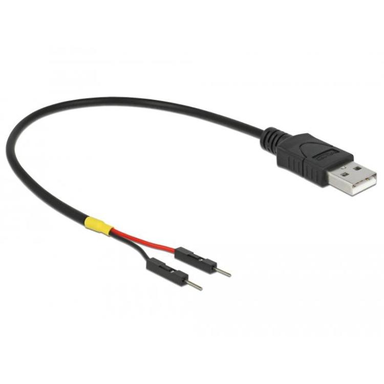 Fastgør header til USB A-kabel