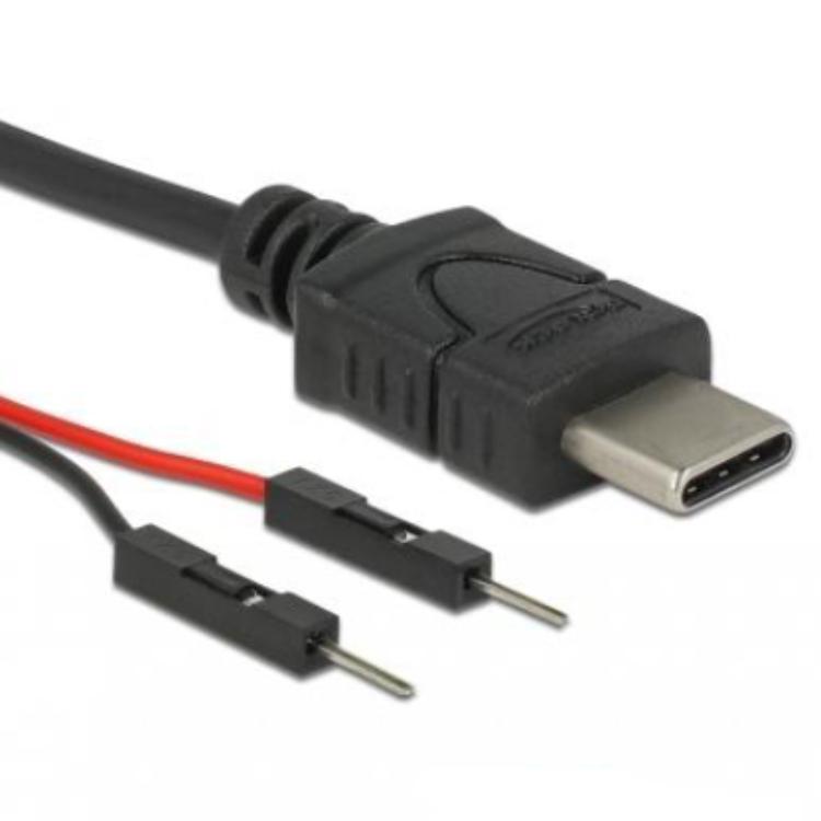 Fastgør header til USB C-kabel