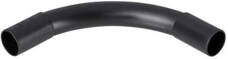 Enzo pipelife bocht pvc 3 4 (19mm) zwart per stuk - 4031133