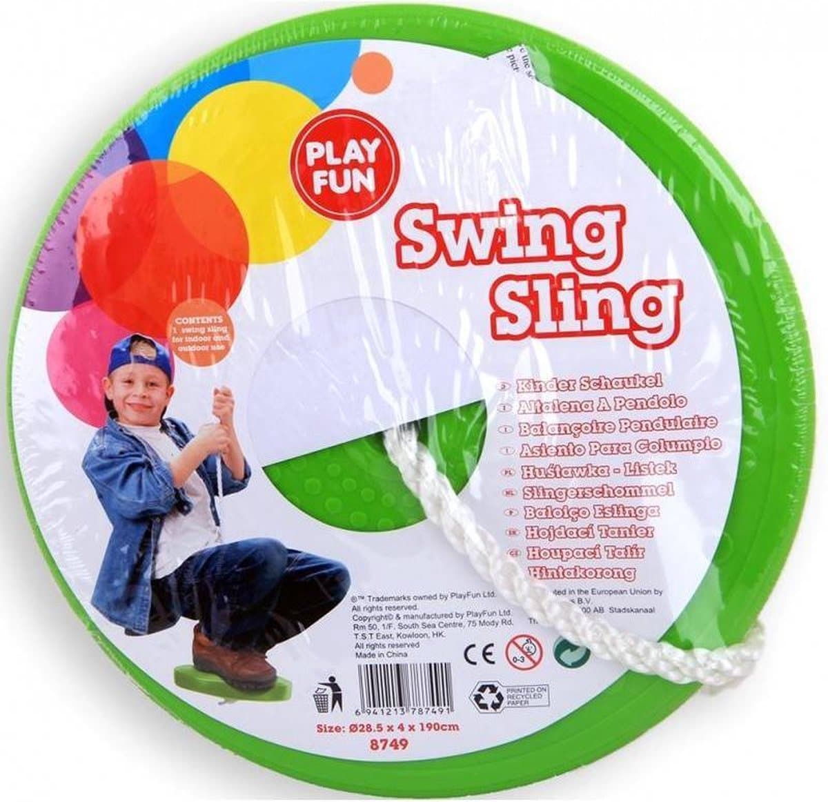 Bongers legetøj playfun gyngeskive, diameter 28,5 cm