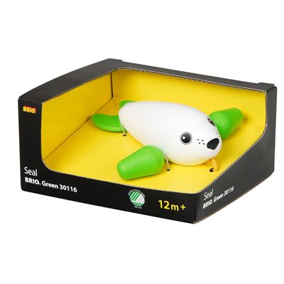 Ravensburger brio seal pull-along figur lavet af træ