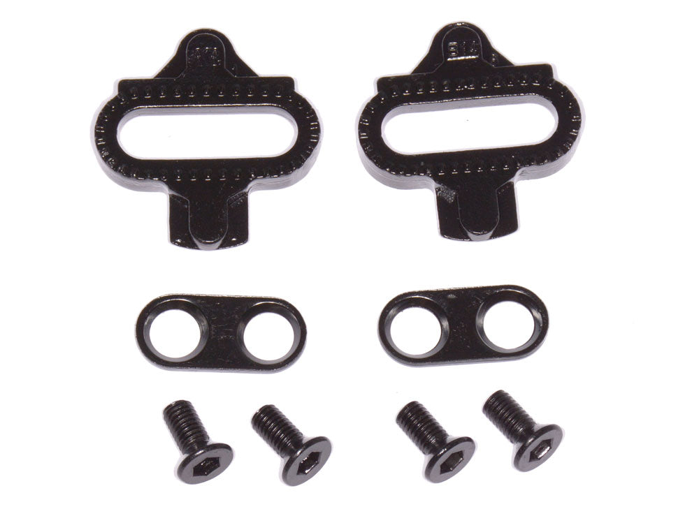 Wellgo flade pedaler wam-d10 to-i-en sort