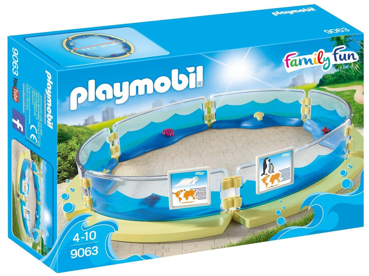 Playmobil - 9063 familie sjov akvariekabinet