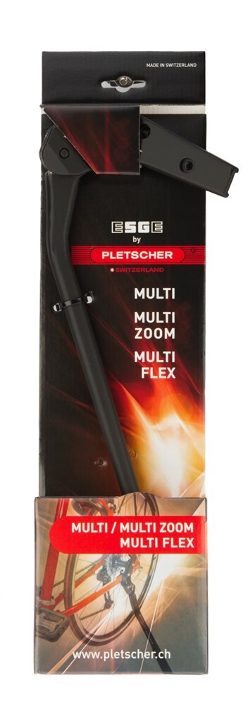 Standard baggaffel Plettercher aluminium 28 tommer sort