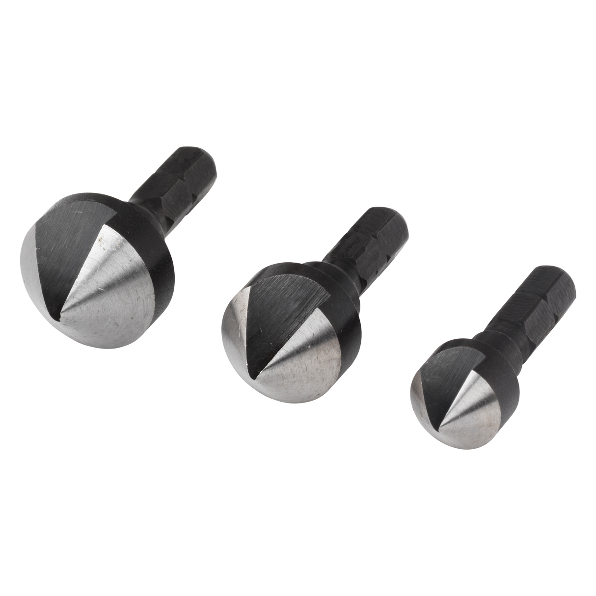 Wolfcraft forsænker | ws | 6-sidet | ø12, 16, 19mm | 3 styk - 2584000