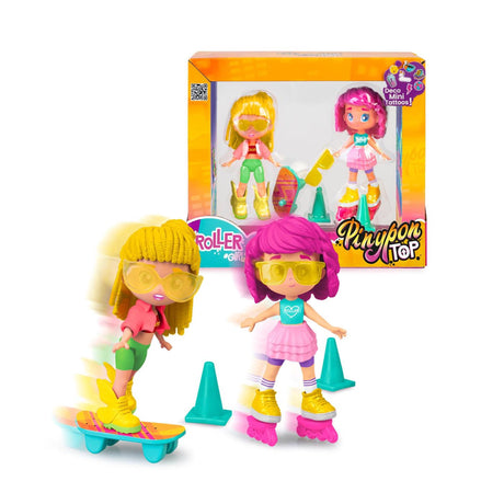 Pinypon top roller piger sæt med tatoveringer