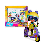 Pinypon top moto pige 11 cm med deco mini tatoveringer