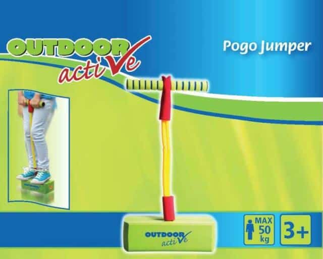 Vedes pogo jumper - hoppeblok med håndtag